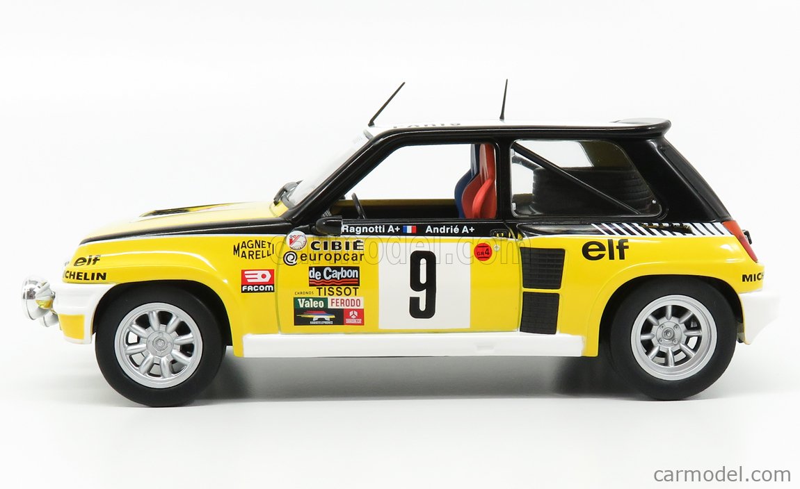 Miniature Renault 5 Turbo, Rallye de Monté Carlo, 1/18. - envie 2 buller