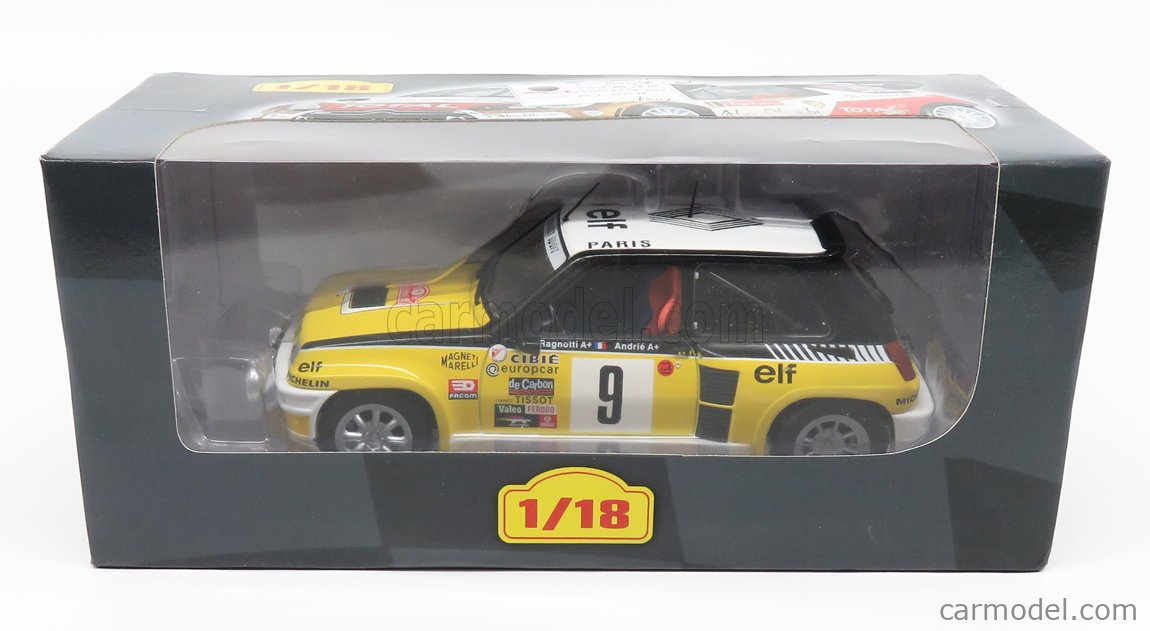 EDICOLA LEPLGRVODERAL013 Масштаб 1/18 | RENAULT R5 TURBO TEAM ELF