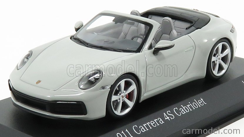 MINICHAMPS 410069331 Scale 1/43 | PORSCHE 911 992 CARRERA 4S CABRIOLET ...