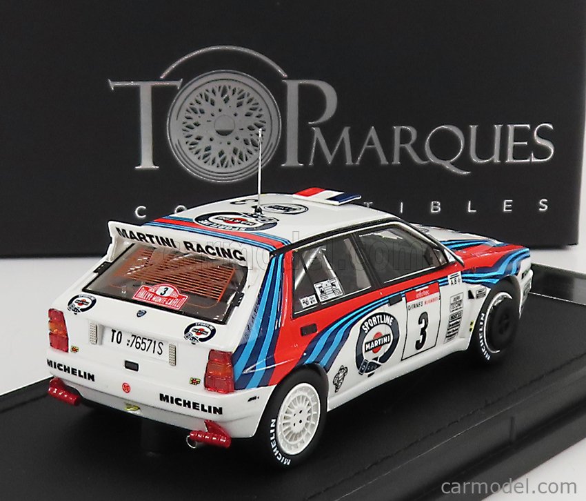 LANCIA - DELTA HF INTEGRALE EVOLUZIONE MARTINI N 3 WINNER TOUR DE CORSE  1992 D.AURIOL - B.OCCELLI