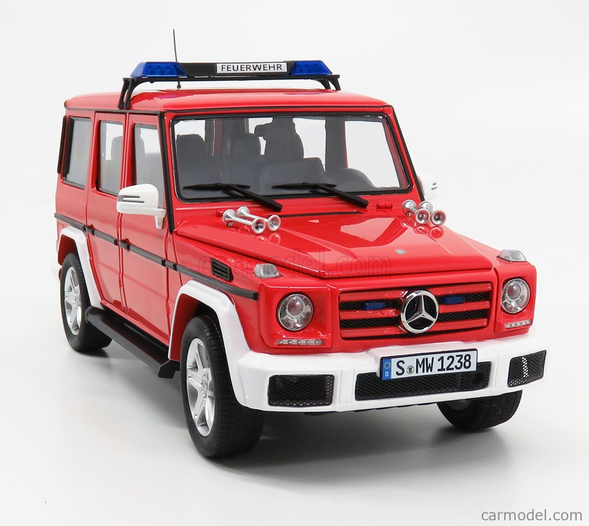 iScale 1/18 Mercedes Benz G Class (W463) year 2015 fire Department 
