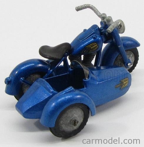 Tekno 762 Scale 130 Harley Davidson Motorcycle With Sidecar Blue Met