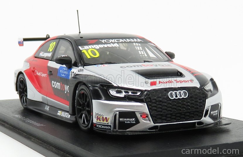 1/43 Audi RS3 LMS No.10 Comtoyou Team Audi Sport Race 3 WTCR 2019