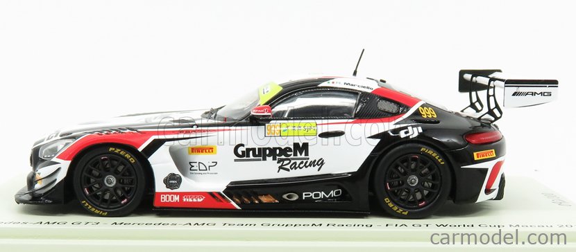 SPARK-MODEL SA169 Scale 1/43 | MERCEDES BENZ GT-S AMG GT3 TEAM GROUP M ...