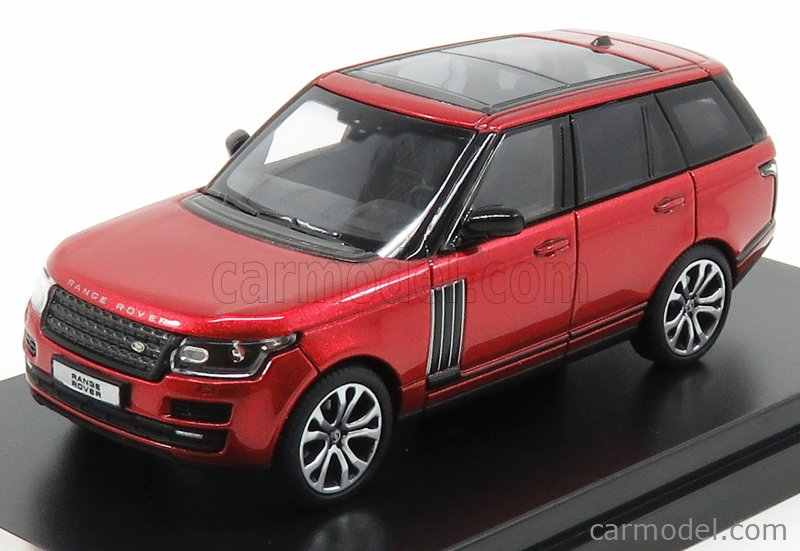 LCD-MODEL LCD64002RE Echelle 1/64  LAND ROVER RANGE SV AUTOBIOGRAPHY DYNAMIC 2017 RED
