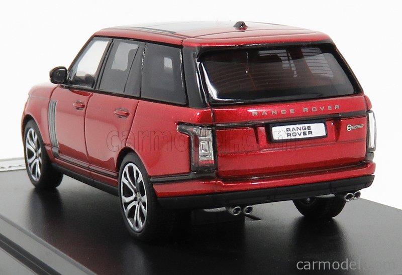 LCD-MODEL LCD64002RE Echelle 1/64  LAND ROVER RANGE SV AUTOBIOGRAPHY DYNAMIC 2017 RED