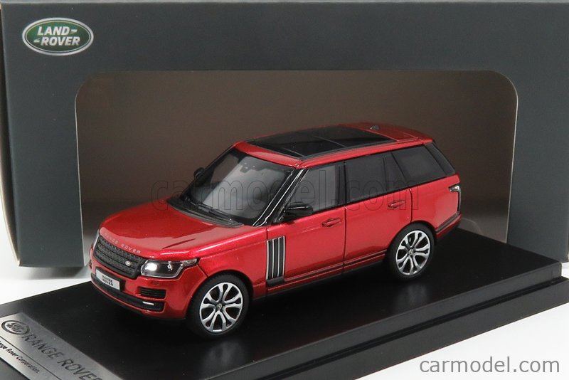 LCD-MODEL LCD64002RE Scale 1/64  LAND ROVER RANGE SV AUTOBIOGRAPHY DYNAMIC 2017 RED
