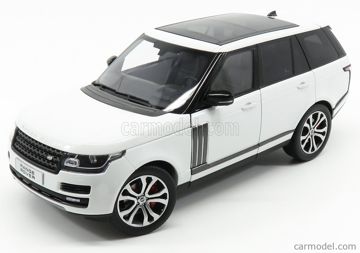 Modelo Coleccionable LCD Models LCD18001WH Range Rover Sv Autobiography Dynamic White 2017 Escala 1/18 