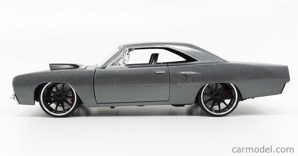 Fast and Furious Doms Plymouth Road Runner Primer Grey 1:24 Jada 30745 