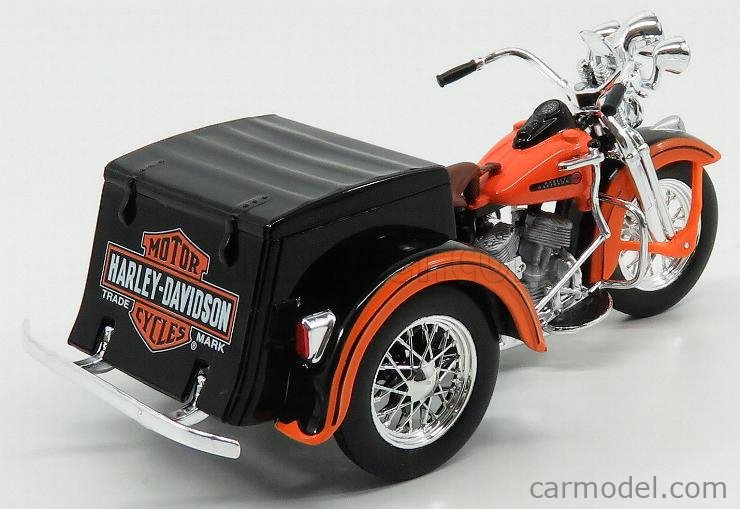 Maisto 1:18 Harley Davidson 1947 Servi-car Sidecar MOTORCYCLE BIKE Model IN BOX 