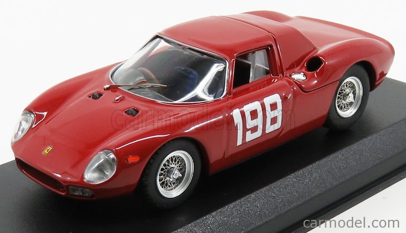 FERRARI - 250LM COUPE N 198 WINNER COPPA F.I.S.A. MONZA 1966 E.LUATI