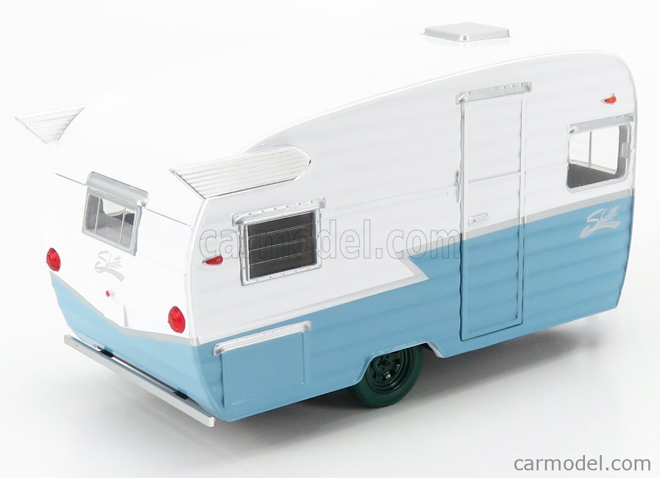 GREENLIGHTシャスタshasta1/24トレーラーミニカー緑