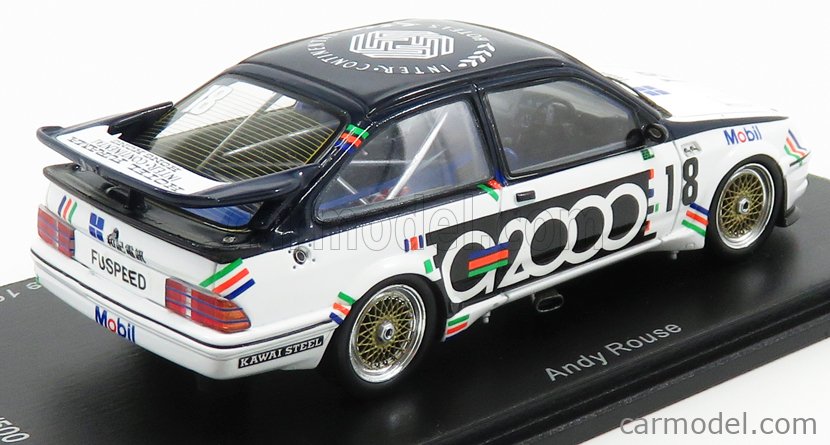 Miniature Spark 1/43 Ford Sierra RS500 Cosworth #15 Macau Guia 1988 Nagasaka - Neuve