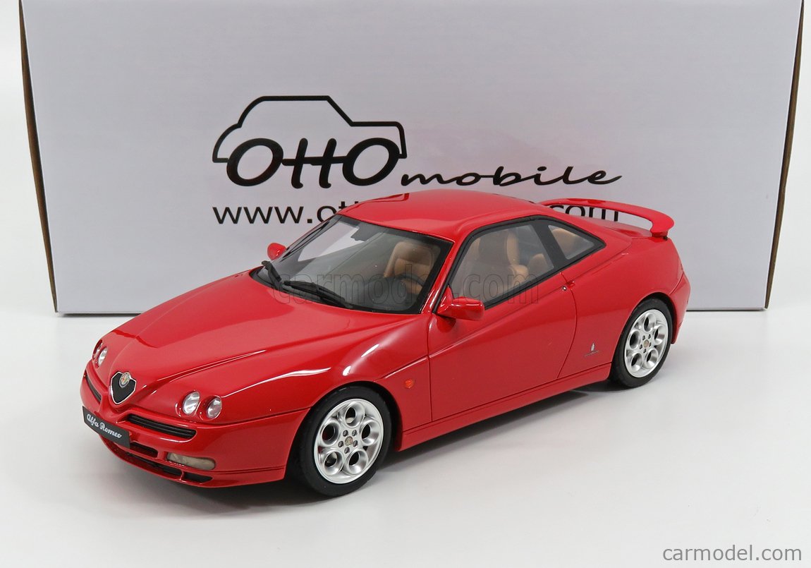 OT335 / LE999 / Ottomobile OTTO 1:18 scale Alfa Romeo GTV V6 1995-2005 Red