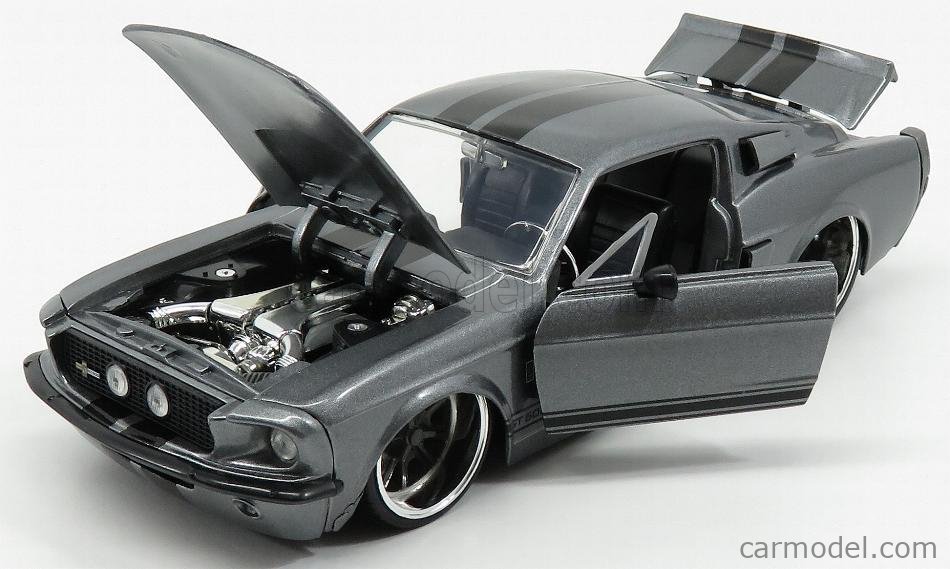 GMP製 1967 SHELBY GT500 1/24限定品 (訳あり格安) 1967 Shelby GT500 - Silver 1:24 Scale | Collectable Diecast