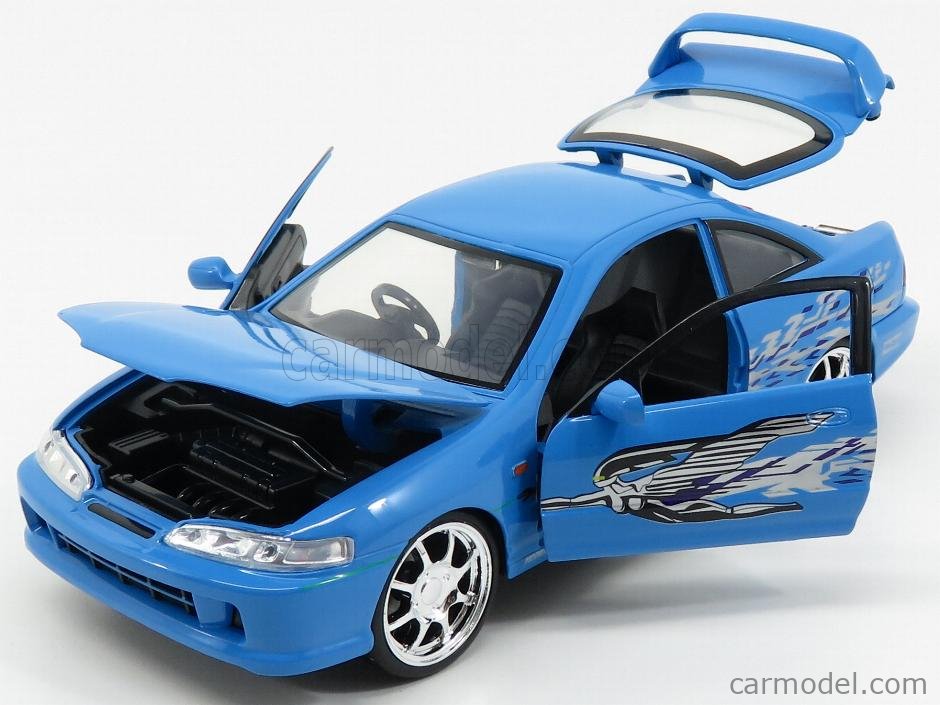 JADA TOYS- Acura Integra Type-R Fast & Furious Voiture Miniature de  Collection, 253203053, Bleu