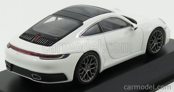 Porsche 911 type 992 Carrera 4 Coupé 2019 blanc carrara 1/43 Minichamps WAP02017 