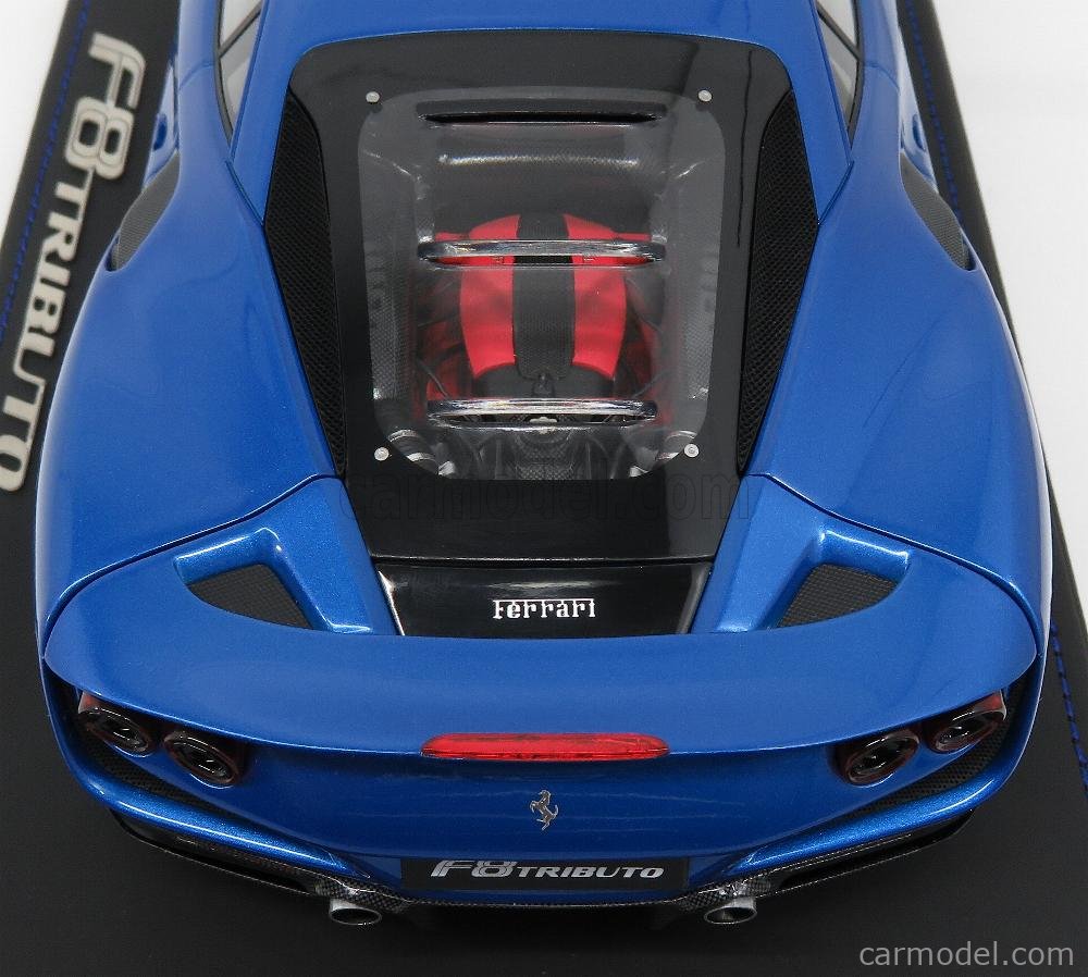 BBR-MODELS P18171B Scale 1/18 | FERRARI F8 TRIBUTO SALON DE GENEVE 2019 ...