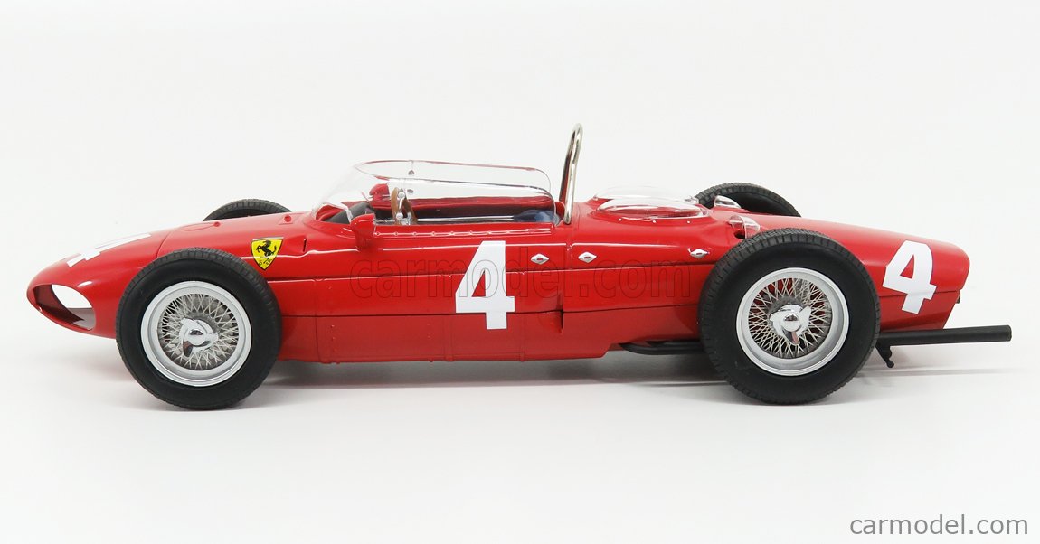 FERRARI - F1 DINO 156 SHARKNOSE N 4 WINNER BELGIAN GP PHIL HILL 1961 WORLD  CHAMPION