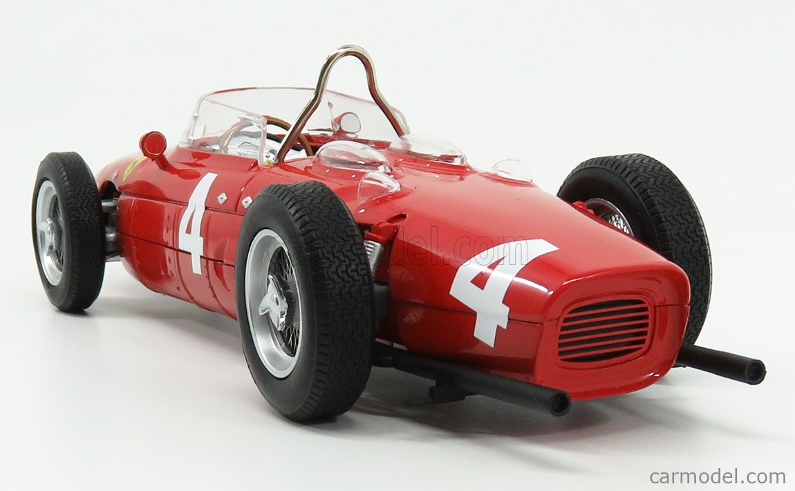 FERRARI - F1 DINO 156 SHARKNOSE N 4 WINNER BELGIAN GP PHIL HILL 1961 WORLD  CHAMPION