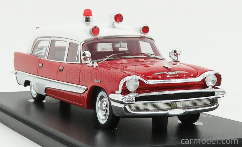 Soto firesweep memphian ambulance red-usa 1957 1/43 autocult 