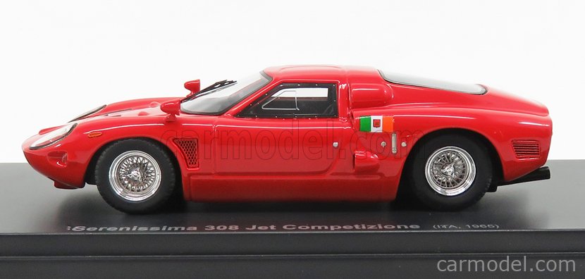 1965 1/43 Serenissima 308 Jet Competition rouge Italie Avenue 43 AVN60039 