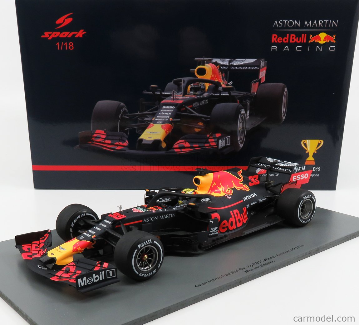 SPARK-MODEL 18S463 Scale 1/18 | ASTON MARTIN F1 RB15 TEAM RED BULL N 33 ...