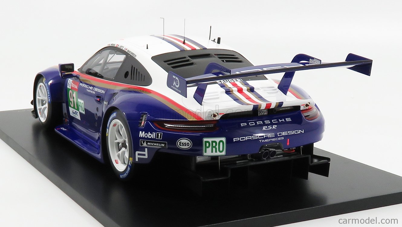 Porsche 991 GT3 RSR type 991 n° 88 24h Le Mans 2014 1/43 Spark S4237