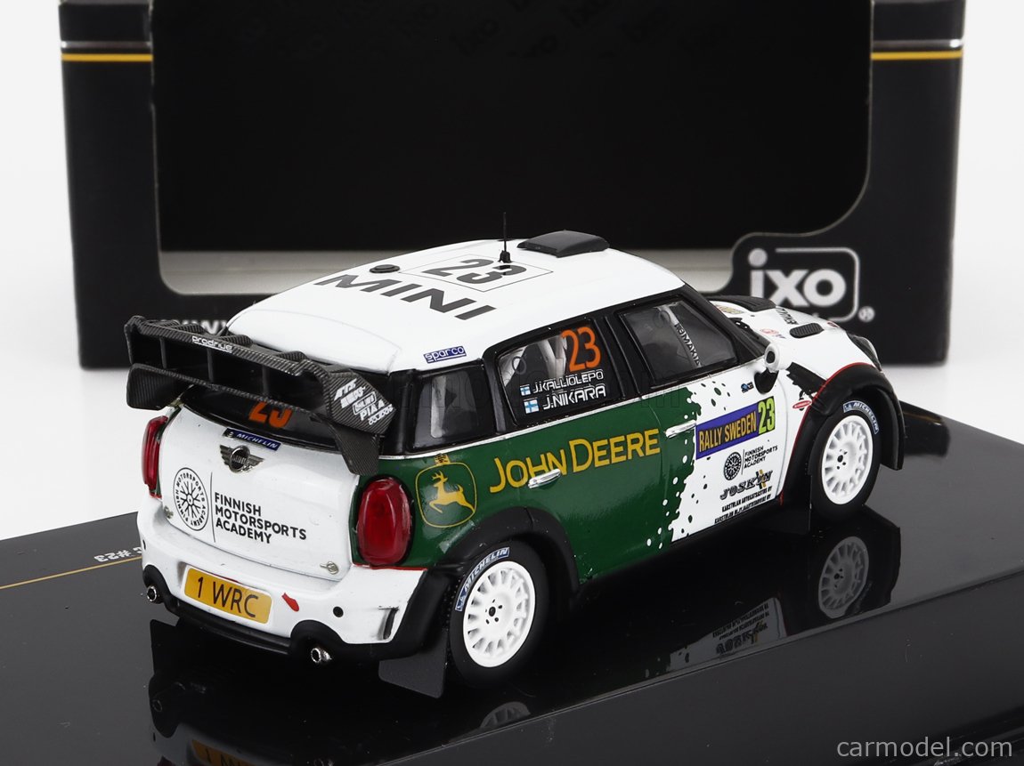 Ixo Models Ram Scale Mini Cooper John Works N Rally Sweden J Nikara J