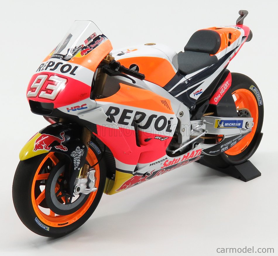 Tminis Marc Marquez MM93 Collectible Toy Figure MotoGP Team Repsol HONDA CASQUE 