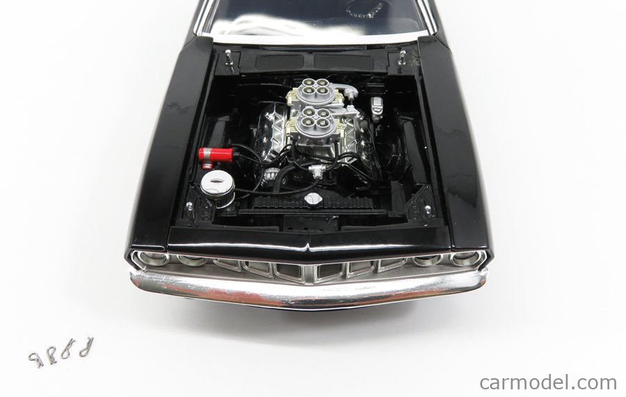 Plymouth Cuda Drag Car schwarz ACME 1:18 A1806110 