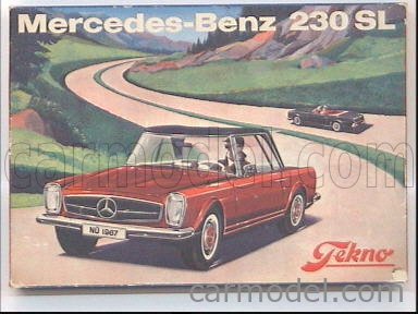 TEKNO 928/929 Masstab: 1/43 | MERCEDES BENZ 230 SL GIFT SET