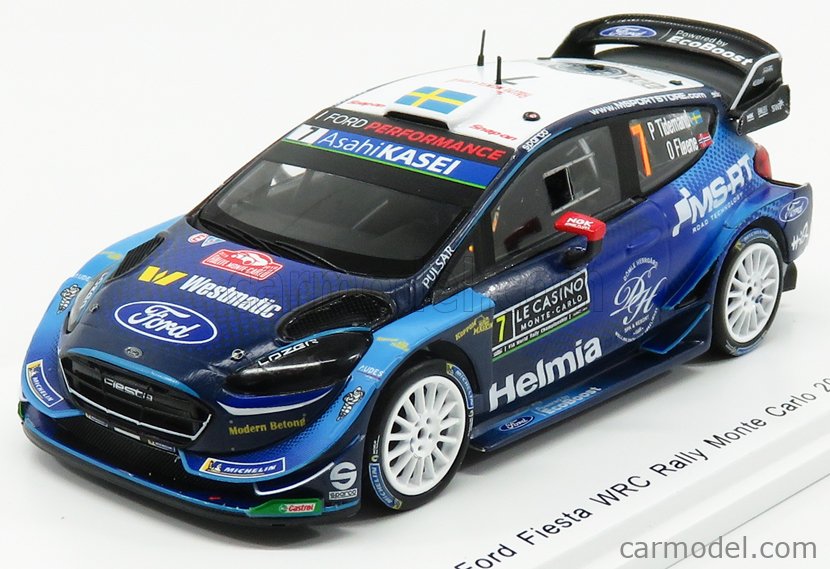 SPARK-MODEL S5980 Escala 1/43 | FORD ENGLAND FIESTA WRC TEAM