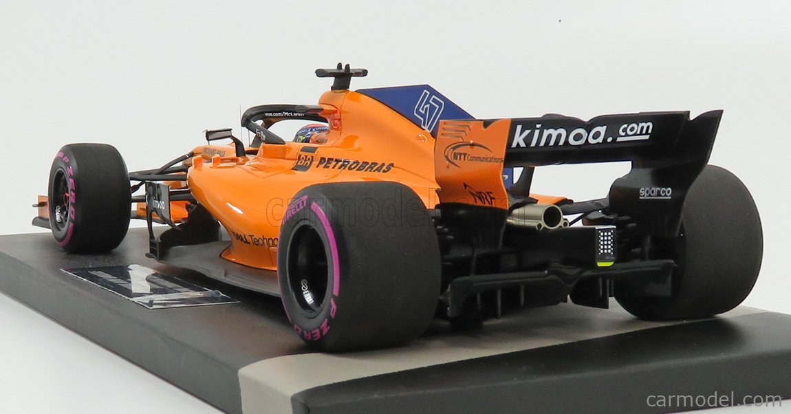 特価在庫あミニチャンプス 1/43 マクラーレン MCL33 #2 #14 アロンソ / バンドーン 2018 McLaren MCL33 F.Alonso / S.Vandoorne 222台限定 レーシングカー