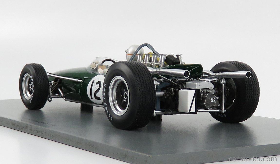 Brabham BT19 Repco Jack Brabham Formel 1 Frankreich 1966 1:18 Spark 18S505 NEU 