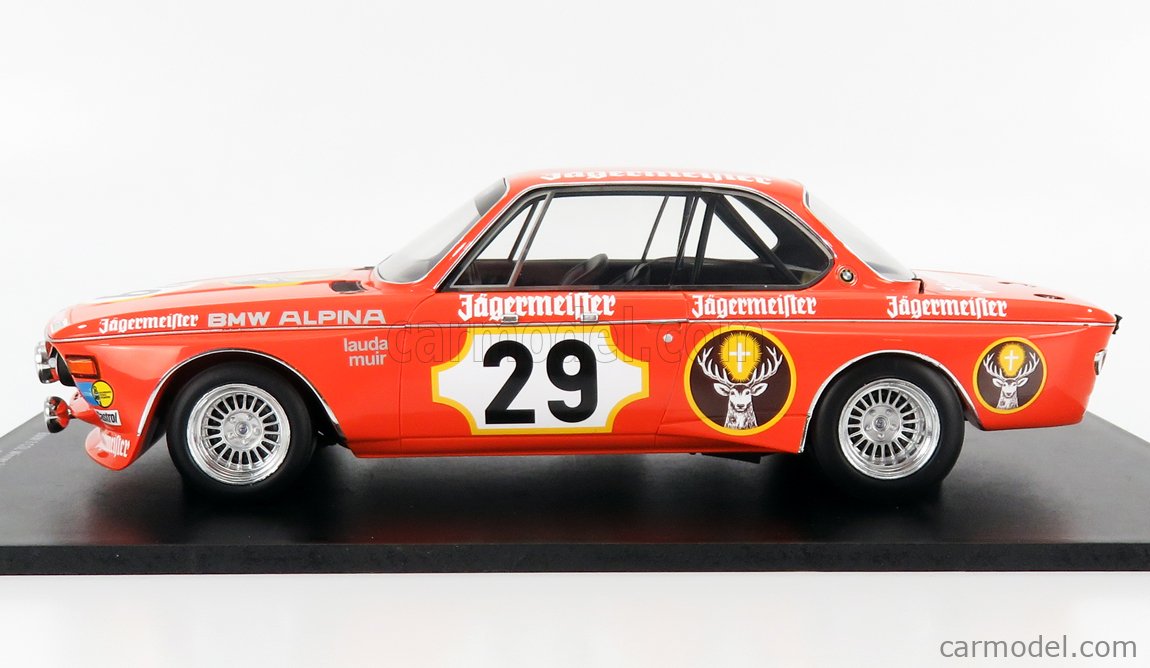 BMW - 3.0 CSL JAGERMEISTER N 29 WINNER 24h NURBURGRING 1973 N.LAUDA -  H.P.JOISTEN