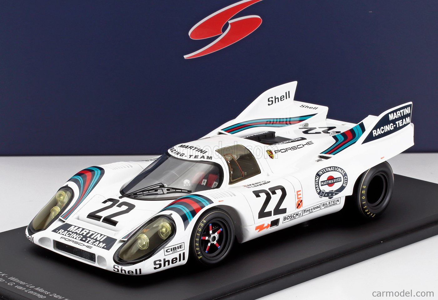 SPARK-MODEL 18LM71 Escala 1/18 | PORSCHE 917K 4.9L TEAM MARTINI RACING ...