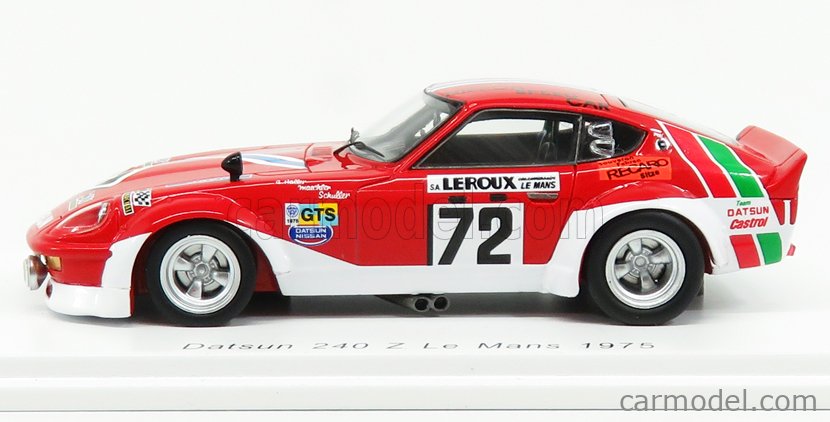 SPARK-MODEL S3581 Scale 1/43 | NISSAN DATSUN 240Z N 72 24h LE MANS 