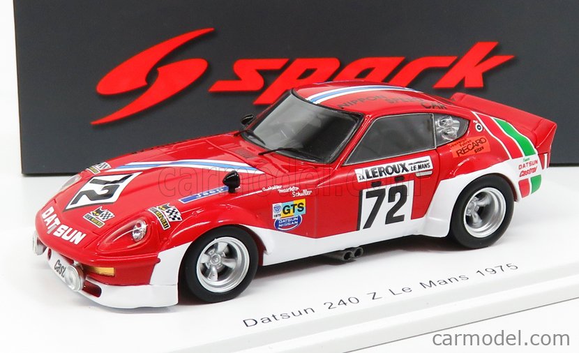 SPARK-MODEL S3581 Scale 1/43 | NISSAN DATSUN 240Z N 72 24h LE MANS 