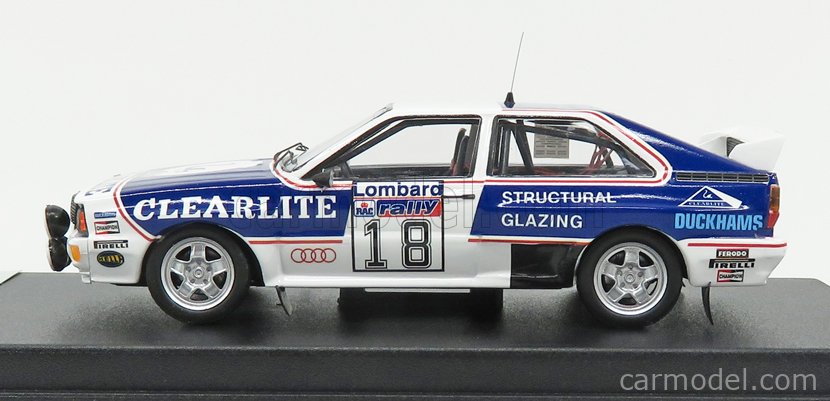 Trofeu RRat04 - Audi Quattro Semperit 83 No.3 Wiedner / Zehetner 1/43