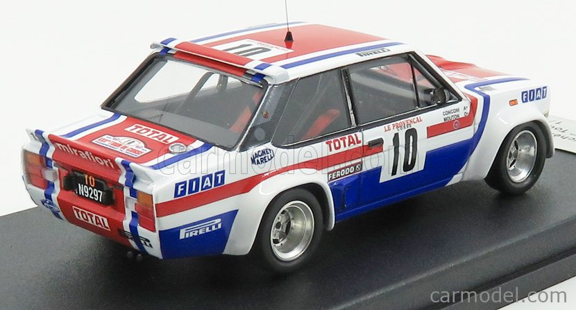 FIAT ABARTH 131 デル・プラドカーコレクション  1:43  レア Diecast model cars Fiat 131 Abarth 1/43 Trofeu Abarth black