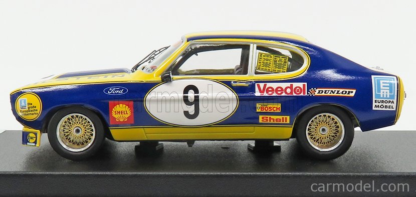 FORD ENGLAND - CAPRI 2600 RS BILSTEIN N 9 6h NURBURGRING 1973 K.FRITZINGER  - H.HEYER