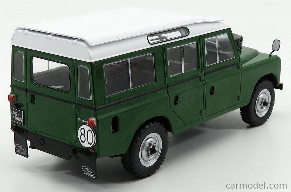 WHITEBOX WB124033 Land Rover Series III 109 grün Maßstab 1:24 Modellauto NEU!° 