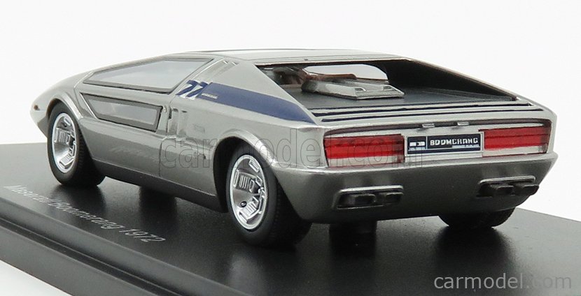 NEO SCALE MODELS NEO44581 Scale 1/43 | MASERATI BOOMERANG CONCEPT CAR 1972  SILVER BLUE