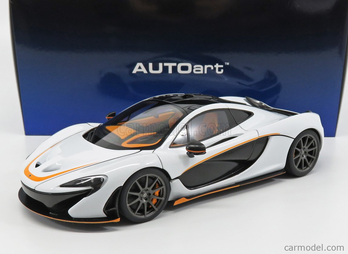 AUTOart - 1/18 AUTOart マクラーレン P1 2013 AUTOart 1:18 McLaren P1 year 2013 orange 76022 model car