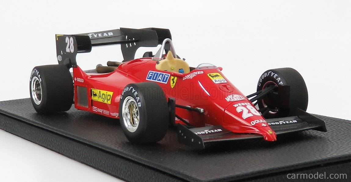 GP-REPLICAS GP032B Scale 1/18 | FERRARI F1 126C4 N 28 SEASON GP-REPLICAS GP032B Scale 1/18 | FERRARI F1 126C4 N 28 SEASON