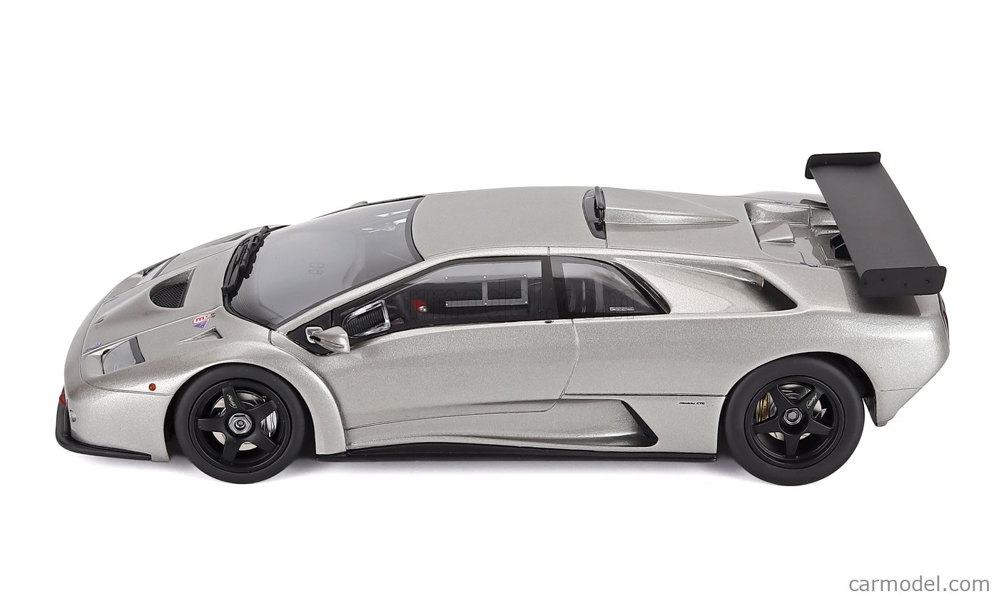 KYOSHO KSR18509S Scala 1/18 | LAMBORGHINI DIABLO GTR 1999 SILVER