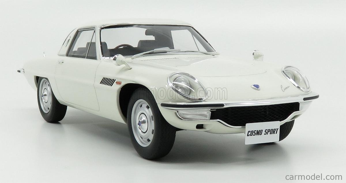 KYOSHO KSR12004W Scale 1/12 | MAZDA COSMO SPORT 1967 WHITE