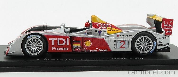★(1/43) アウディ R10 TDI 10 ル・マン ♯15 C.Bakkerud/C.Albers/O.Jarvis(IXLMM191) 1/43 Audi R10 Tdi 10 Le Mans 15 C.Bakkerud/C.Albers/O.Jarvis