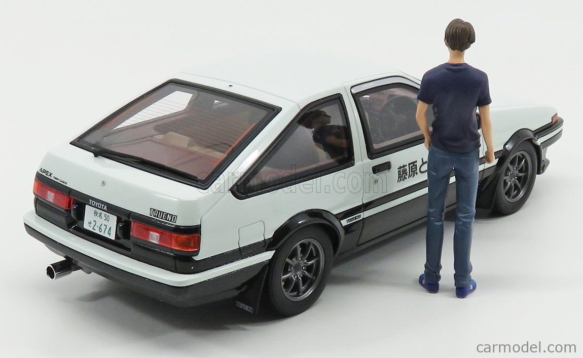 TOYOTA - SPRINTER TRUENO (AE86) WITH FIGURE 1983 INITIAL D LEGEND 1 TV  SERIES